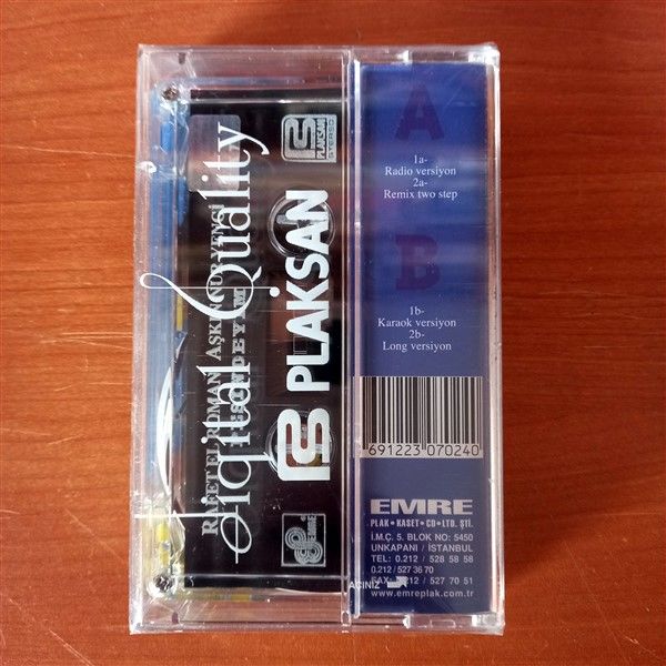 RAFET EL ROMAN / AŞKIN NUR YENGİ - PEŞİNDEYİM - KASET SIFIR