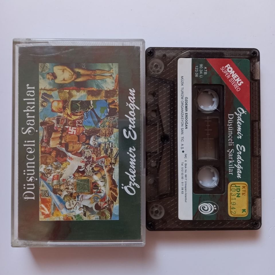 ÖZDEMİR ERDOĞAN - DÜŞÜNCELİ ŞARKILAR (1990) - KASET 2.EL