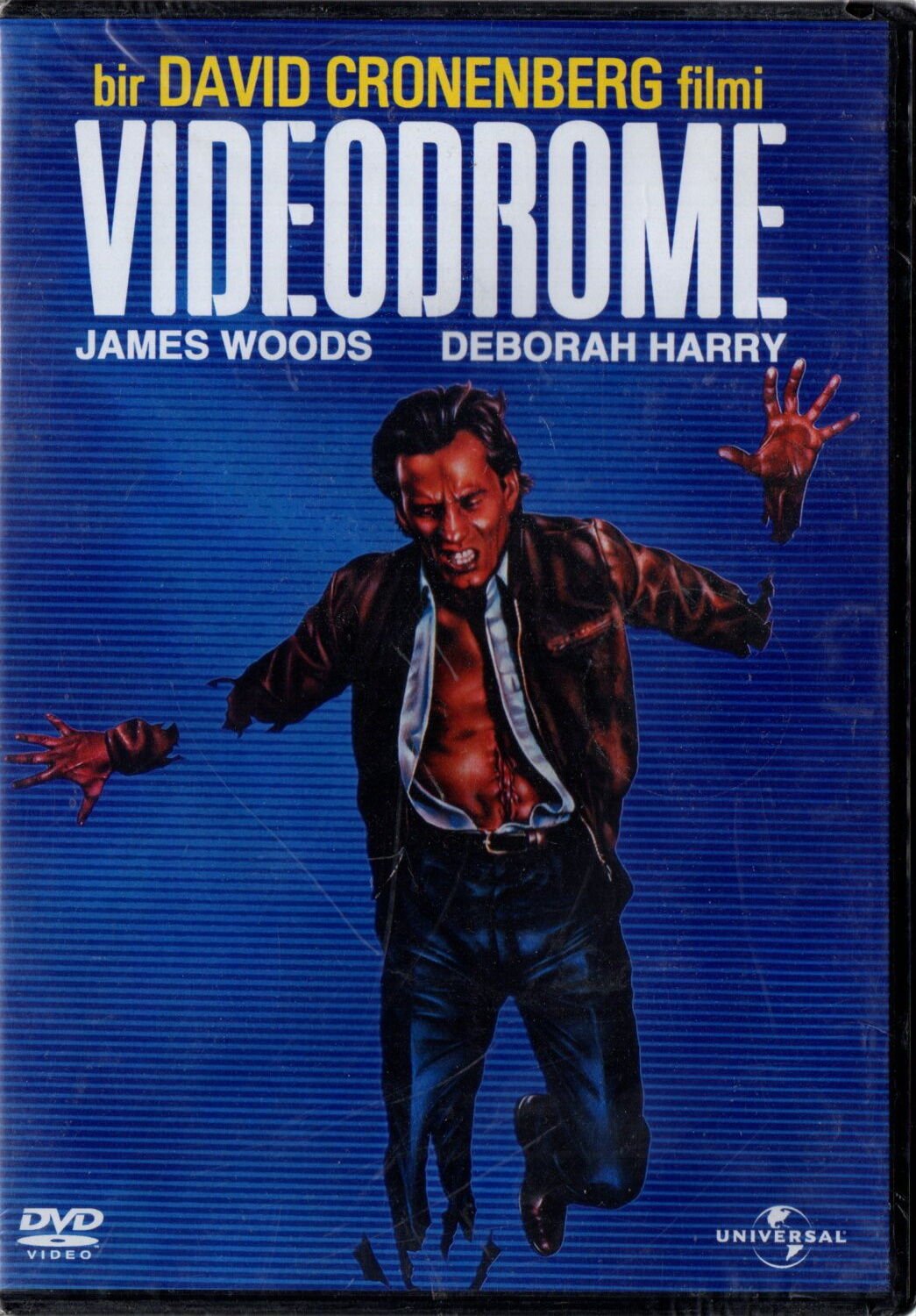 VIDEODROME - DEBORAH HARRY - JAMES WOODS - DAVID CRONENBERG - DVD AMBALAJINDA SIFIR