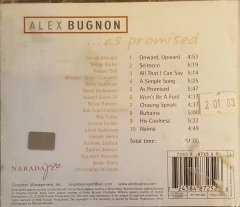 ALEX BUGNON - AS PROMISED (2000) - CD NARADA SMOOTH JAZZ , POP JAZZ / AMBALAJINDA SIFIR