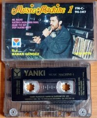 MUSIC MACHINE 1 / DJ HAKAN GÜNDÜZ (1987) - KASET YANKI 2.EL