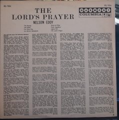 NELSON EDDY - THE LORD'S PRAYER - PLAK 2.EL