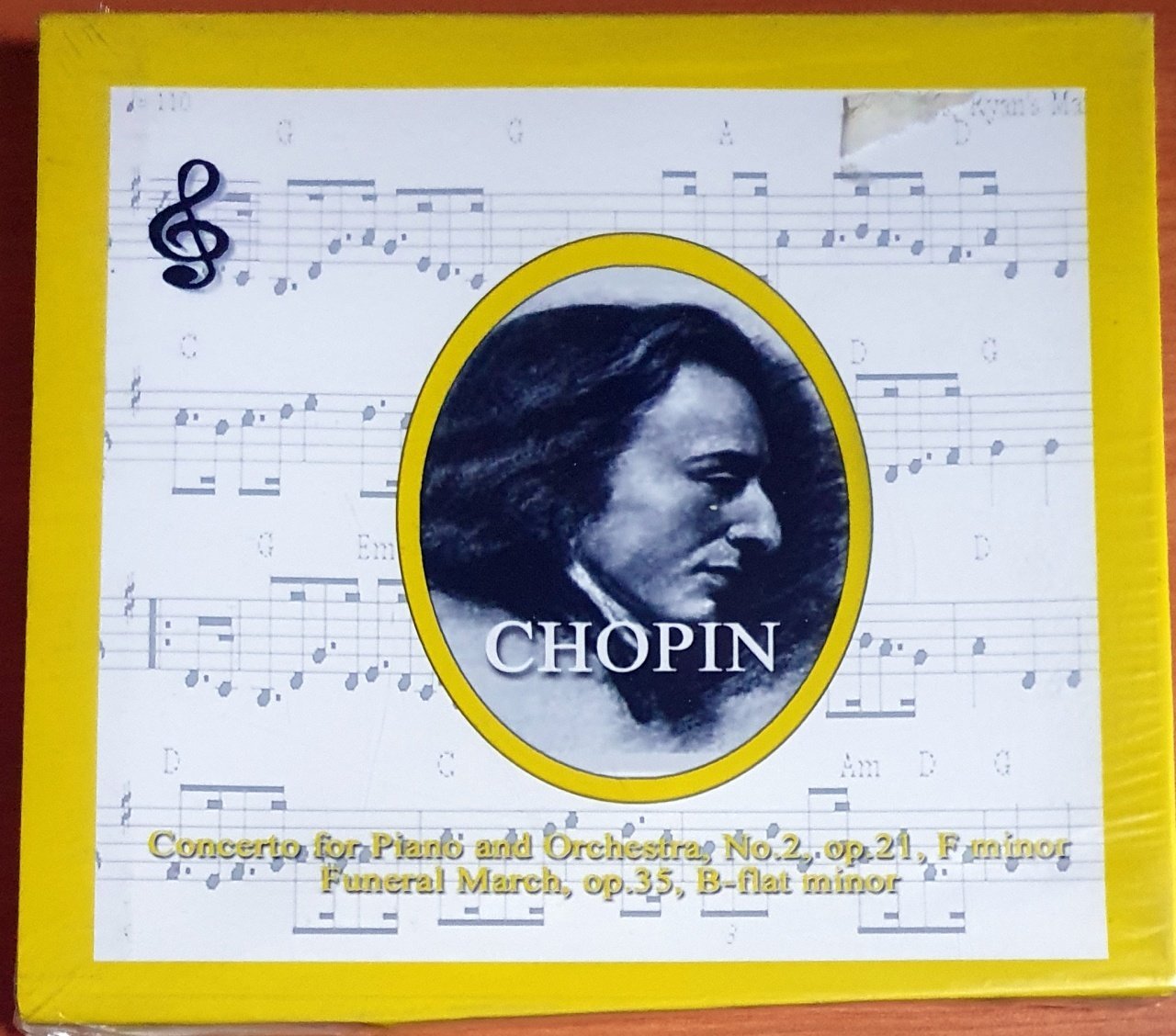 CHOPIN - CONCERTO FOR PIANO AND ORCHESTRA, NO.2, OP.21, F MINOR FUNERAL MARCH, OP.35, B-FLAT MINOR (2002) - CD SIFIR