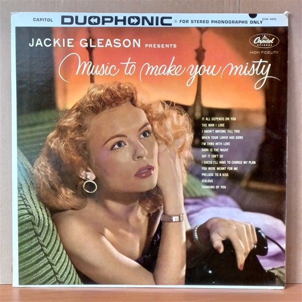 JACKIE GLEASON – JACKIE GLEASON PRESENTS MUSIC TO MAKE YOU MISTY - LP 2.EL PLAK