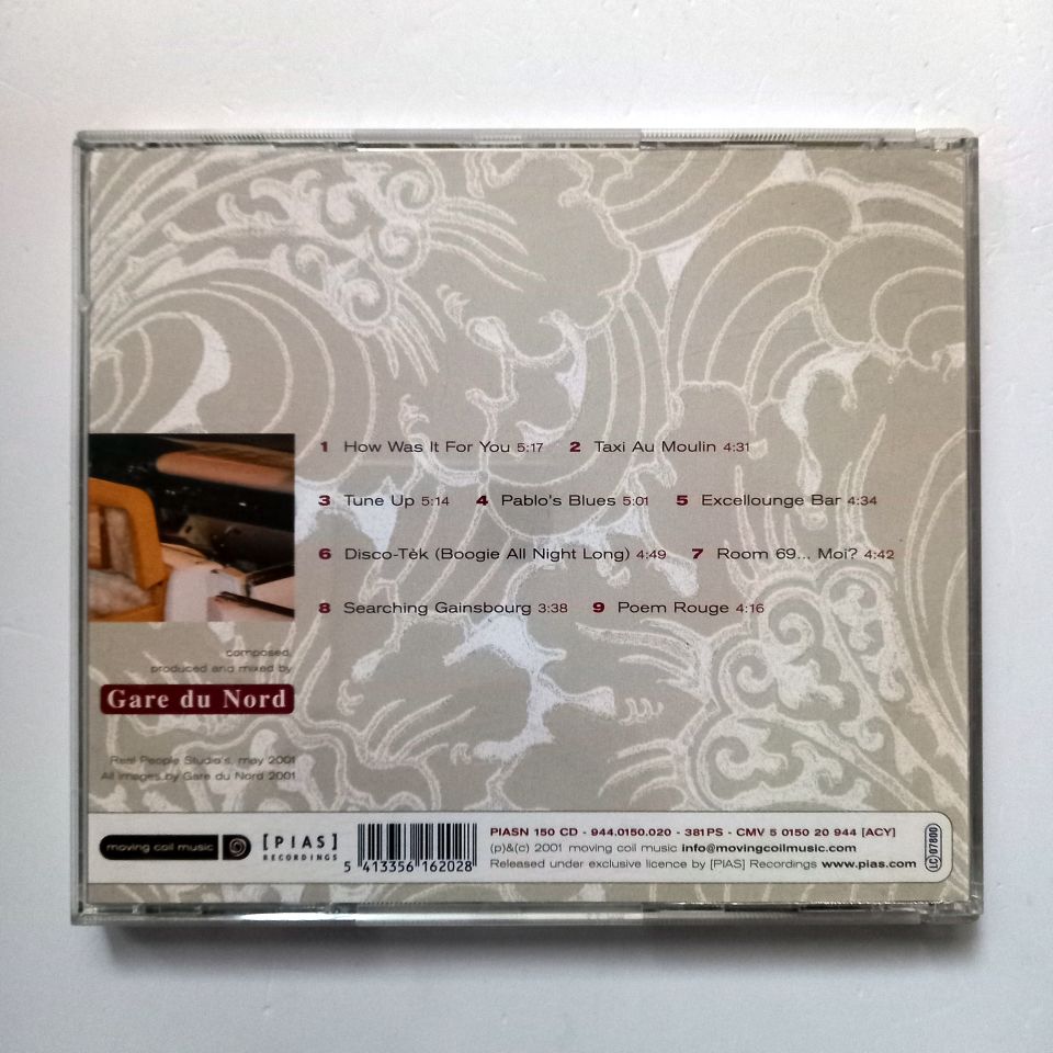 GARE DU NORD – IN SEARCH OF EXCELLOUNGE (2001) - CD 2.EL