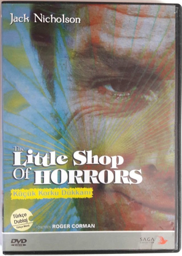 KÜÇÜK KORKU DÜKKANI - THE LITTLE SHOP OF HORRORS - JACK NICHOLSON - DVD 2.EL