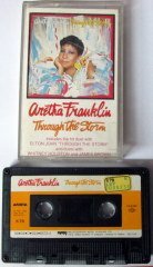 ARETHA FRANKLIN - THROUGH THE STORM (1989) MMY CASSETTE MADE IN TURKEY ''USED''