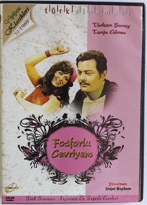 FOSFORLU CEVRİYEM (1969) - TÜRKAN ŞORAY - TANJU GÜRSU - NEJAT SAYDAM - DVD 2.EL