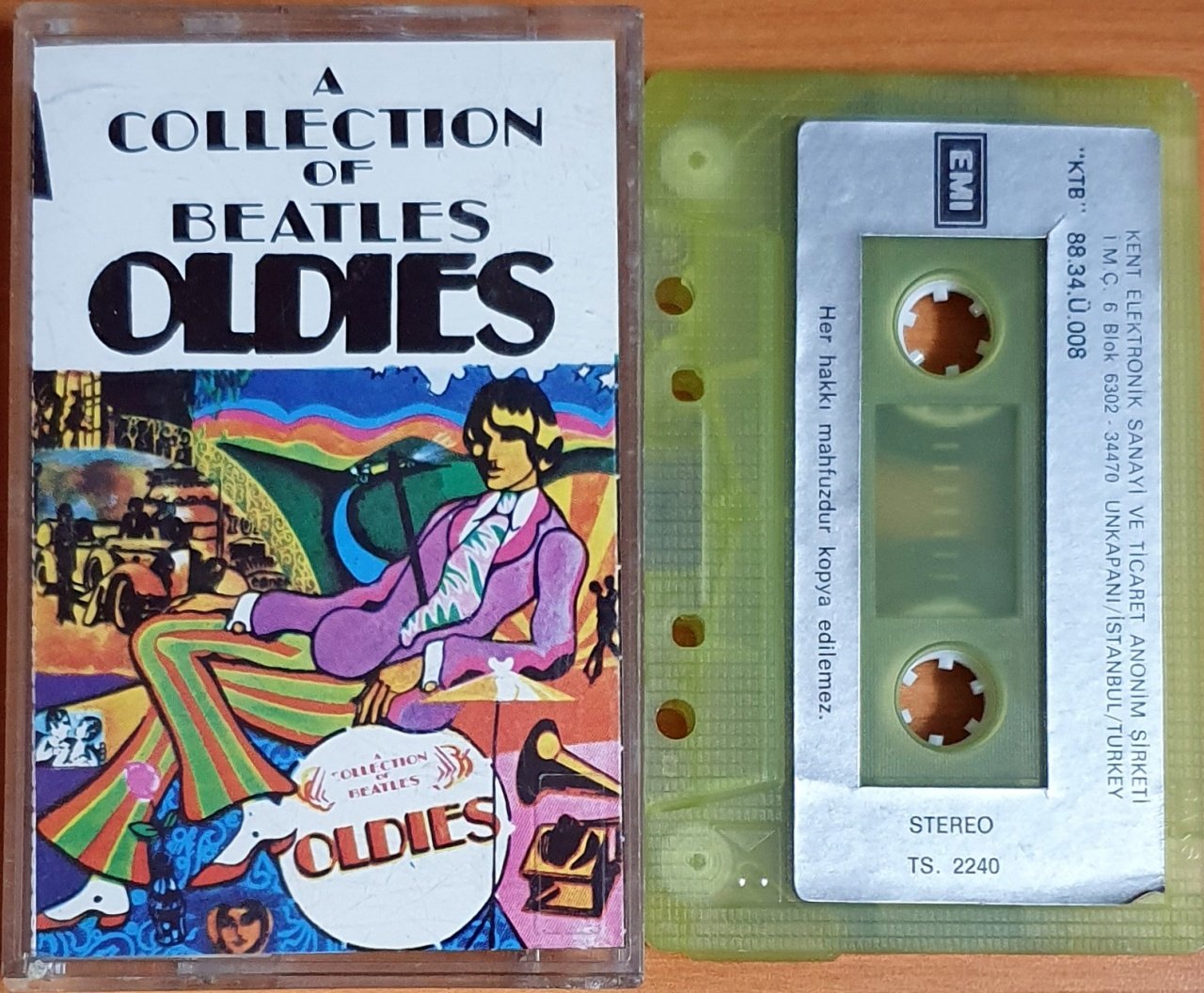 A COLLECTION OF BEATLES (1988) - KASET KENT 2.EL