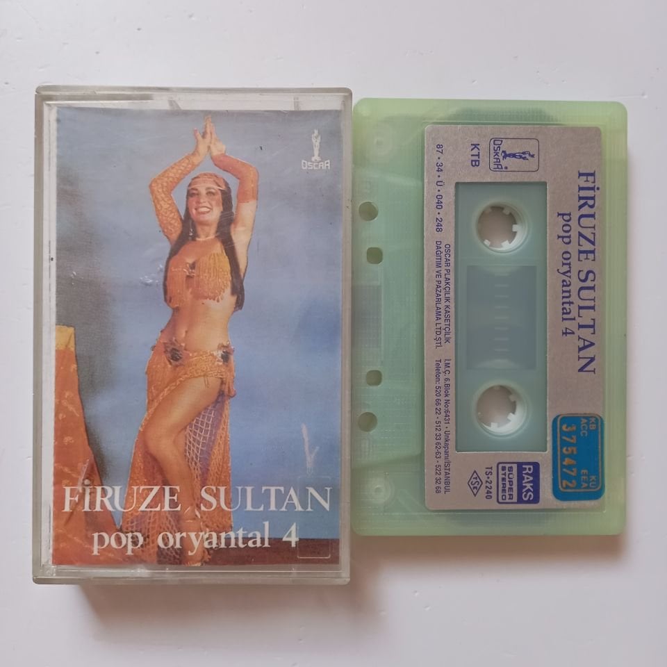 FİRUZE SULTAN - POP ORYANTAL 4 (1987) - KASET 2.EL
