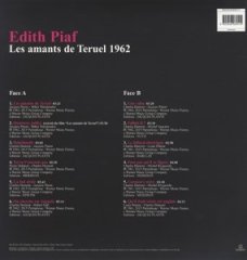 EDITH PIAF - LES AMANTS DE TERUEL - LP 12 TRACKS 2015 EDITION SIFIR PLAK