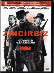 ZİNCİRSİZ - DJANGO UNCHAINED - JAMIE FOXX - CHRISTOPH WALTZ - LEONARDO Di CAPRIO - QUENTIN TARANTINO - DVD 2.EL