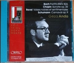 BACH, CHOPIN, RAVEL, SCHUMANN / GEZA ANDA (2007) - CD ORFEO 2.EL