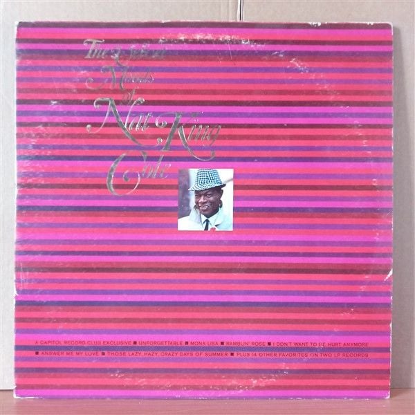 NAT KING COLE – THE VELVET MOODS OF NAT KING COLE (1967) - 2LP 2.EL PLAK