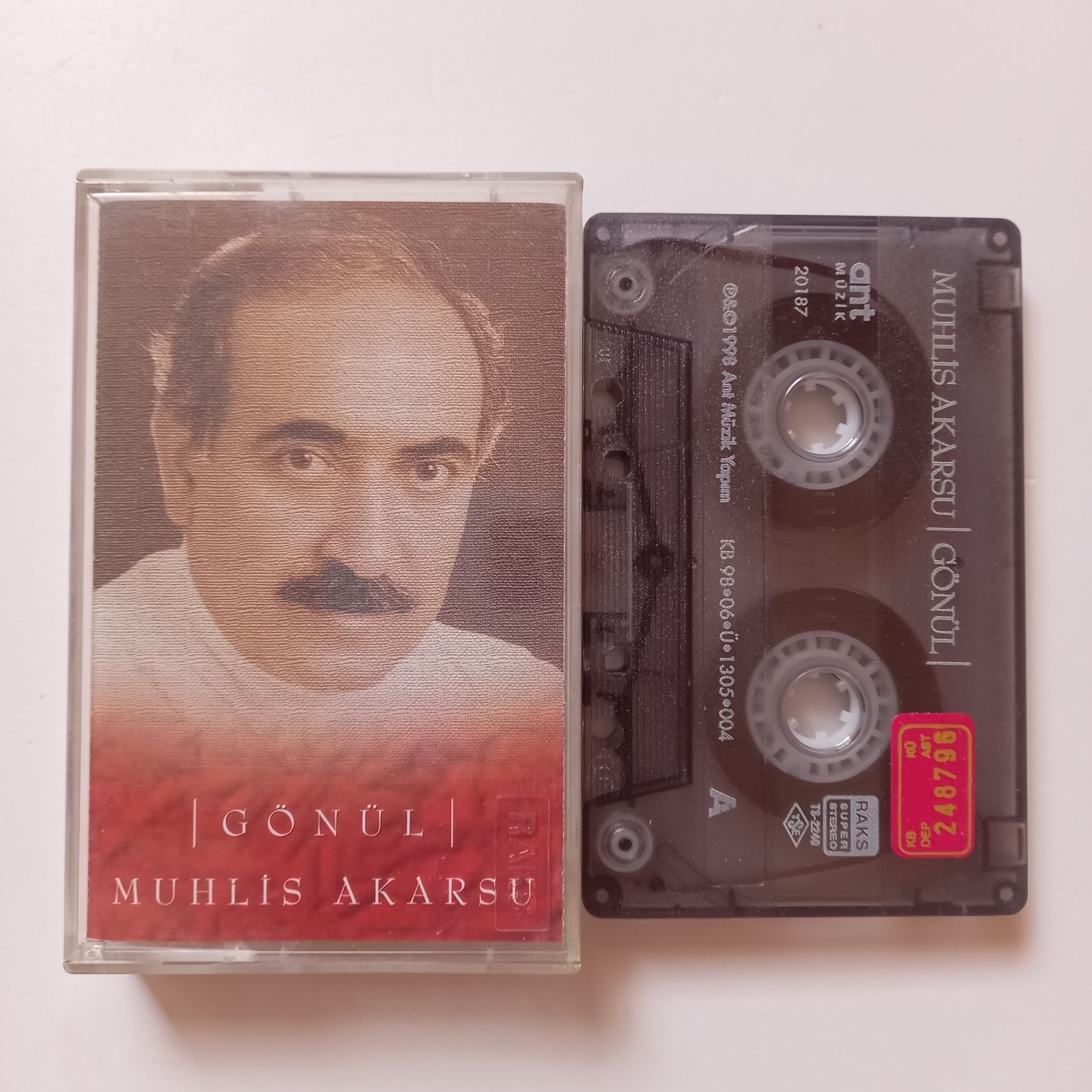 MUHLİS AKARSU - GÖNÜL (1998) - KASET 2.EL