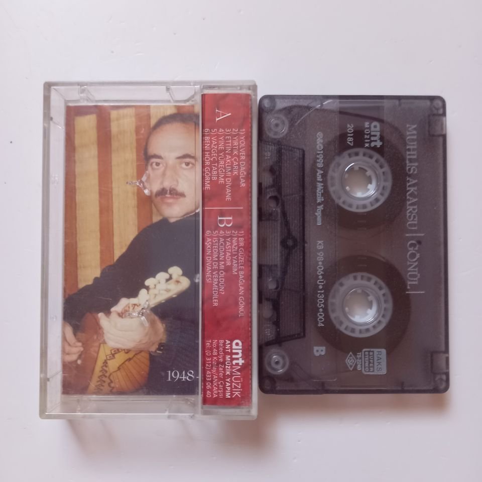 MUHLİS AKARSU - GÖNÜL (1998) - KASET 2.EL