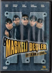 MASKELİ BEŞLER İNTİKAM PEŞİNDE - PEKER AÇIKALIN - ŞAFAK SEZER - MURAT ASLAN - DVD 2.EL