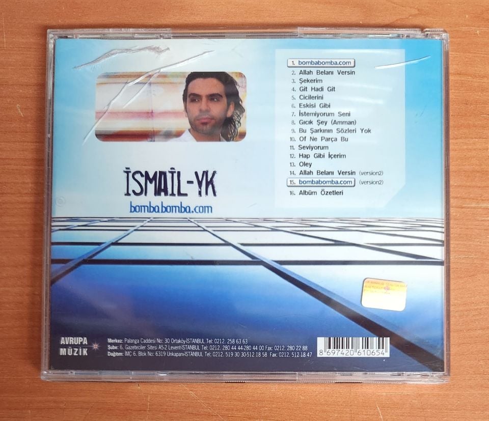 İSMAİL-YK – BOMBABOMBA.COM (2006) - CD 2.EL