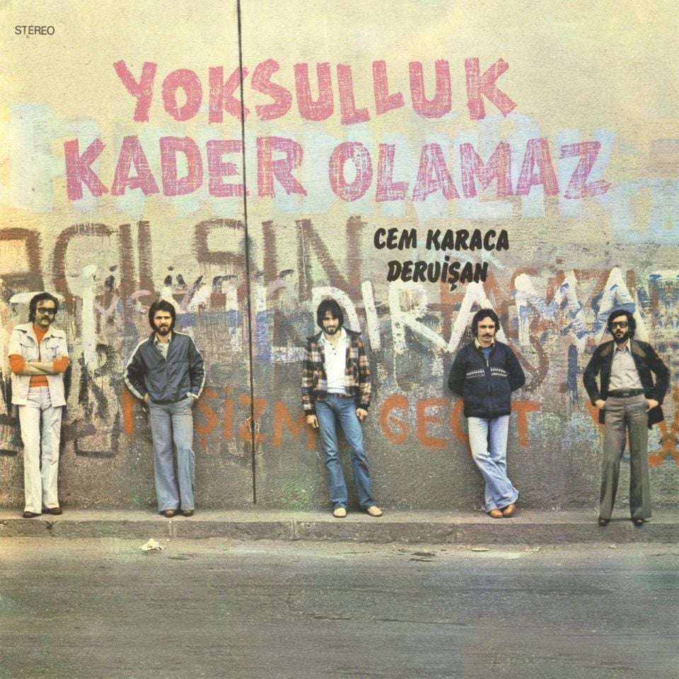 CEM KARACA - YOKSULLUK KADER OLAMAZ (1977) - LP 2024  SIFIR PLAK