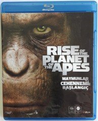 RISE OF THE PLANET OF THE APES - MAYMUNLAR CEHENNEMİ BAŞLANGIÇ - JAMES FRANCO - ANDY SERKIS - BLU-RAY 2.EL