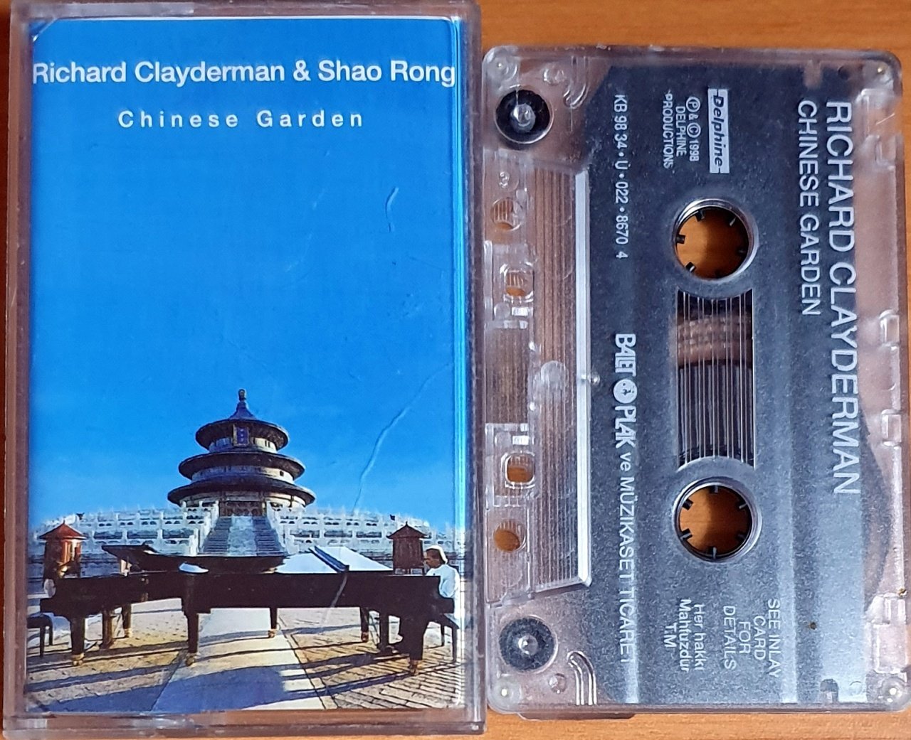 RICHARD CLAYDERMAN - CHINESE GARDEN (1998) - KASET BALET 2.EL