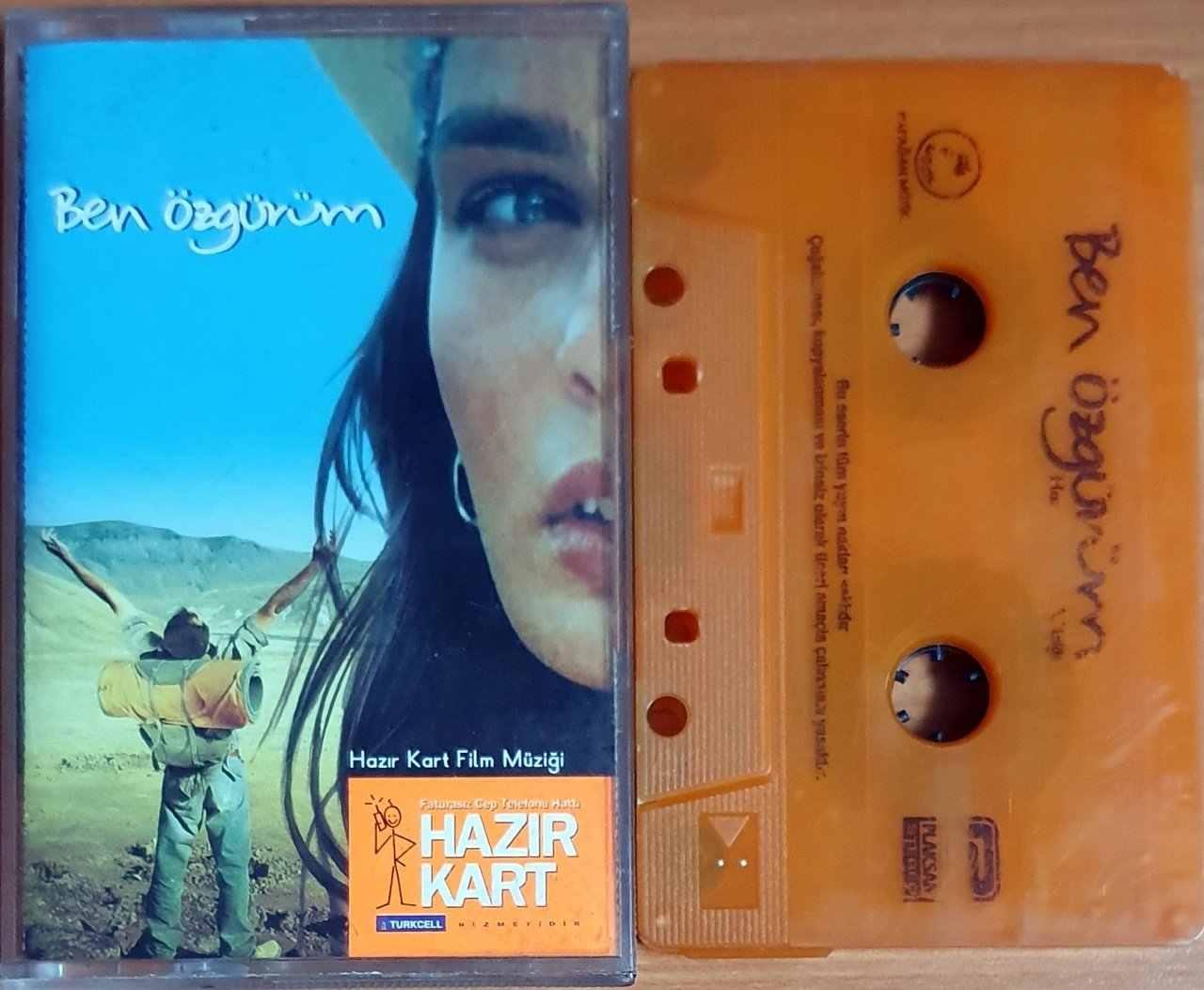 NİL KARAİBRAHİMGİL - BEN ÖZGÜRÜM - KASET TURKCELL HAZIR KART PROMO SINGLE 2.EL