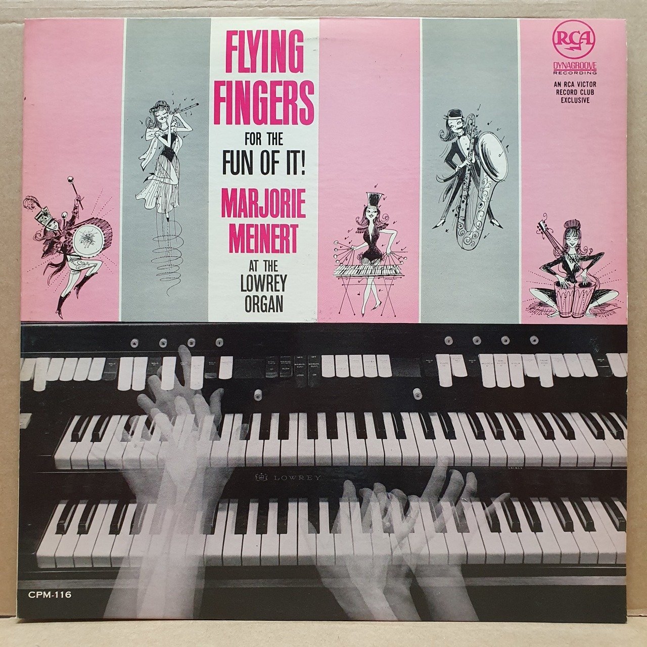 FLYING FINGERS FOR THE FUN OF IT / MARJORIE MEINERT (1965) - LP 2.EL PLAK