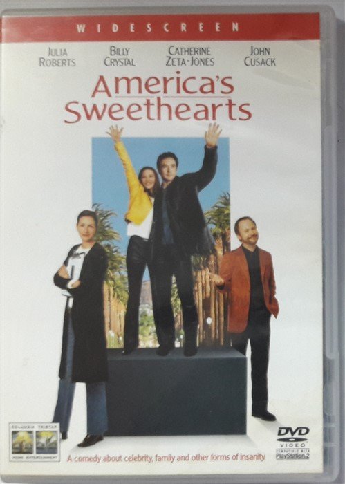 AMERICA'S SWEETHEARTS - JULIA ROBERTS - BILLY CRYSTAL - CATHERINE ZETA-JONES - JOHN CUSACK - DVD 2.EL