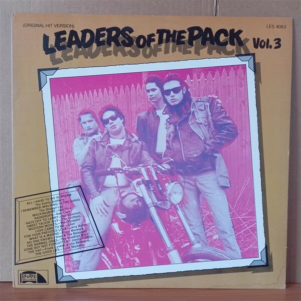 LEADERS OF THE PACK VOL. 3 / THE EVERLY BROTHERS, INEZ FOX, DEE CLARK, DEL SHANNON, THE OLYMPICS, JIMMY CURTIS (1986) - LP 2.EL PLAK