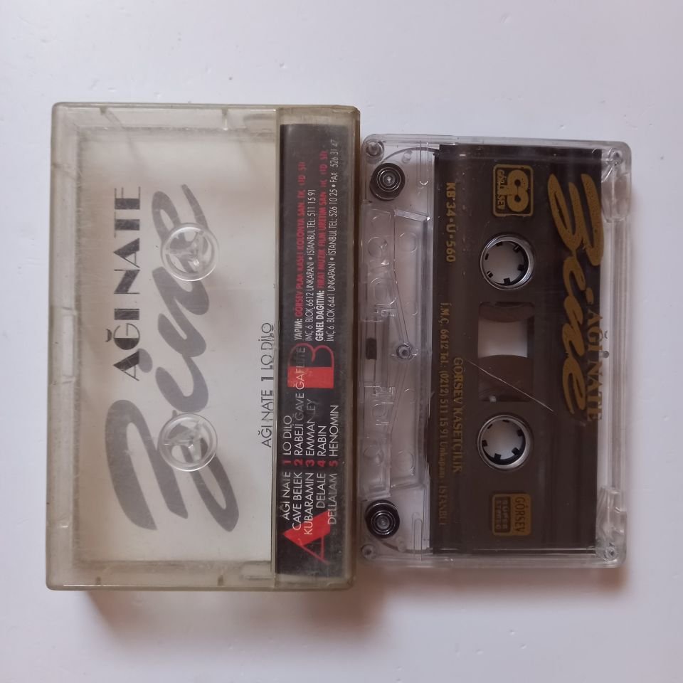 ZİNE - AĞI NATE - KASET 2.EL
