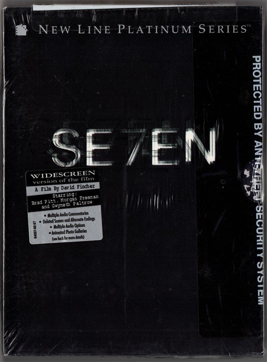 SEVEN - BRAD PITT - MORGAN FREEMAN - DAVID FINCHER - 2DVD SIFIR 1. BÖLGE TR ALTYAZI YOKTUR