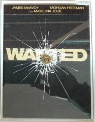 WANTED - JAMES McAWOY - MORGAN FREEMAN - ANGELINA JOLIE - SINIRLI BASKI DVD 2.EL