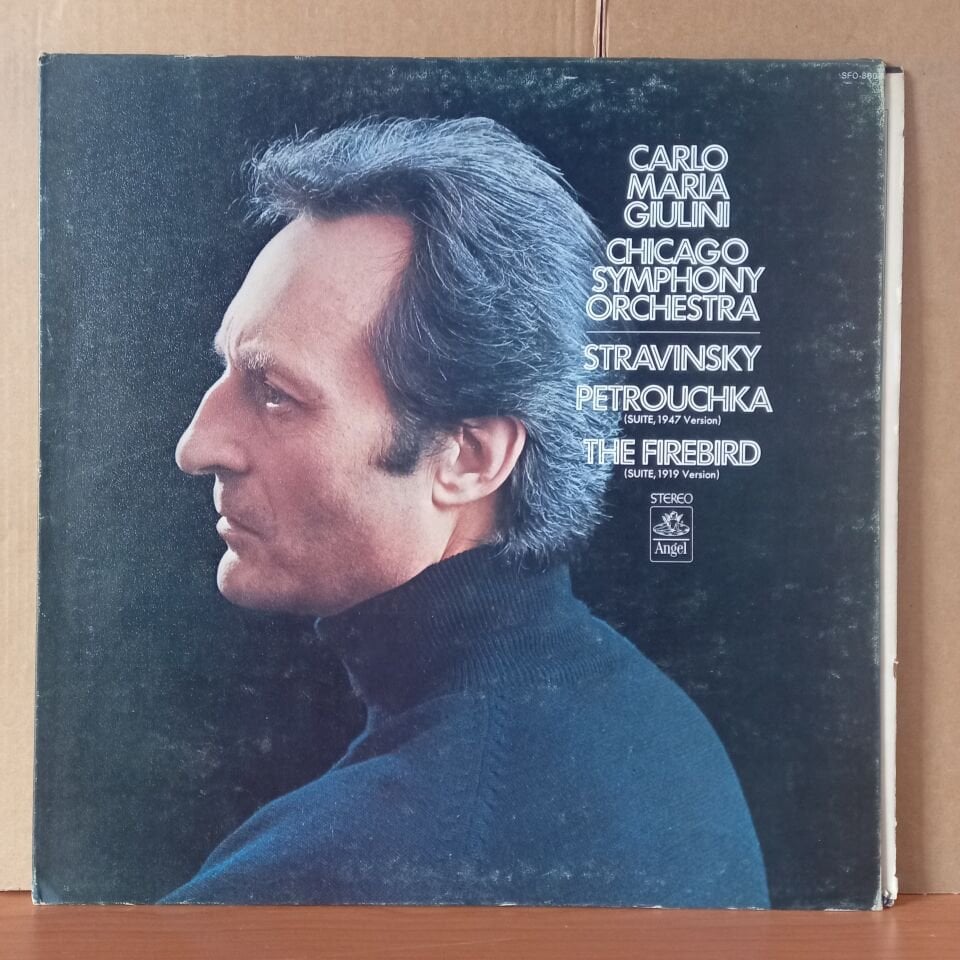 STRAVINSKY: PETROUCHKA, THE FIREBIRD / CARLO MARIA GIULINI, CHICAGO SYMPHONY ORCHESTRA - LP 2.EL PLAK