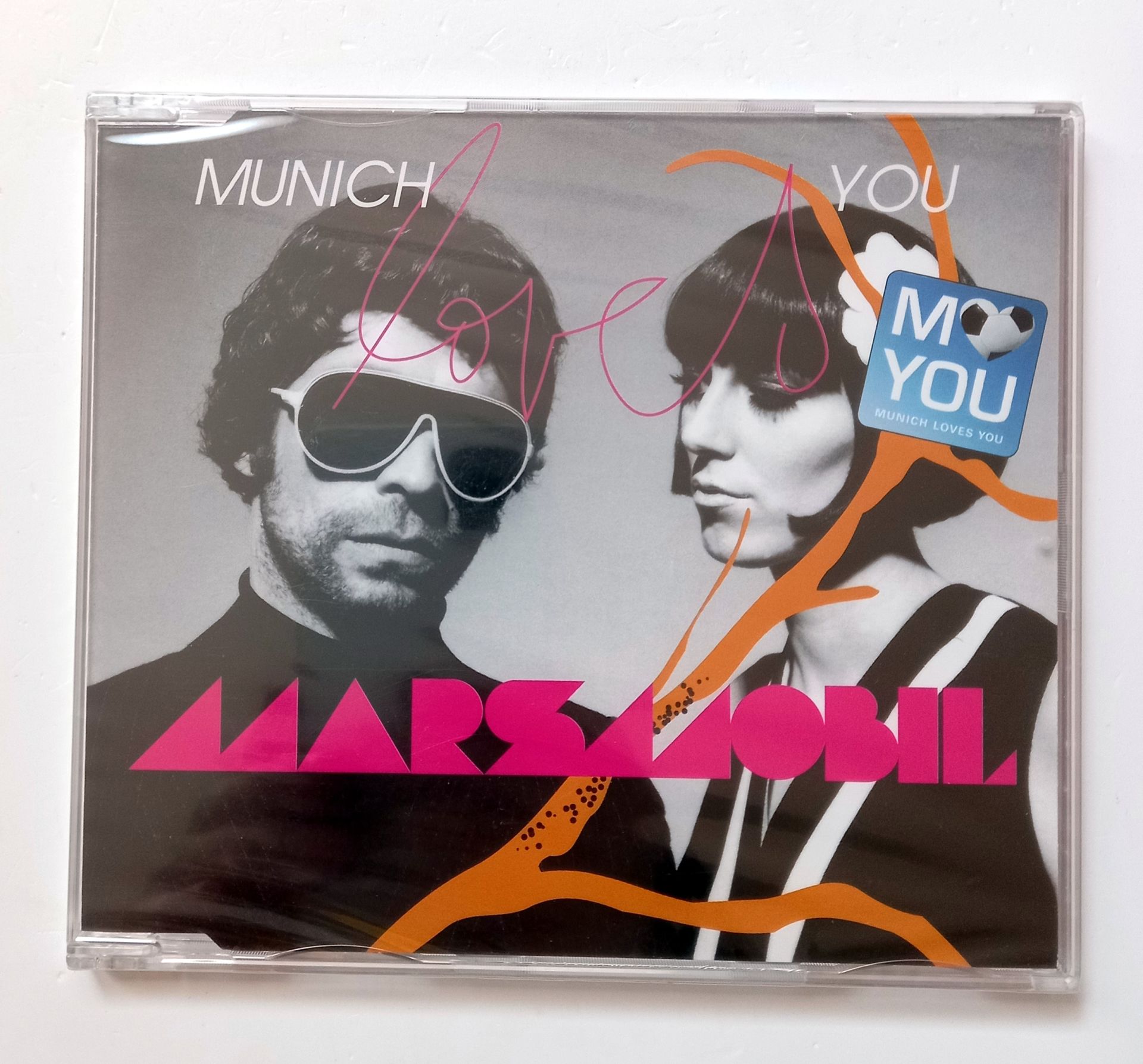 MARSMOBIL – MUNICH LOVES YOU (2006) - CD SINGLE SIFIR