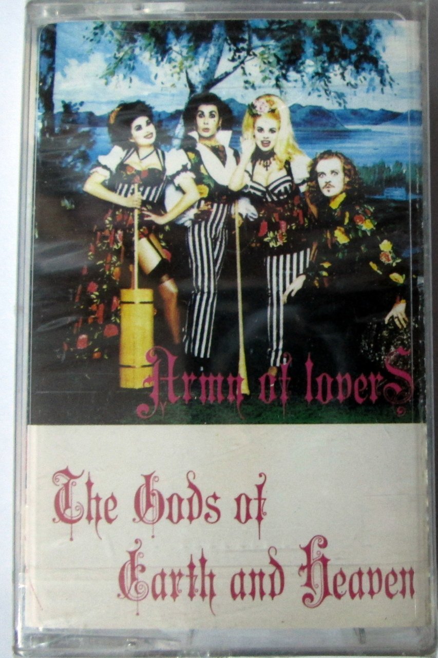ARMY OF LOVERS - THE GODS OF EARTH AND HEAVEN (1993) YONCA CASSETTE MADE IN TURKEY ''NEW''