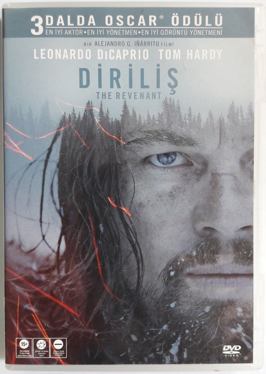 DİRİLİŞ - THE REVENANT - LEONARDO DiCAPRIO - TOM HARDY - ALEJANDRO GONZÁLEZ IÑÁRRITU - DVD 2.EL