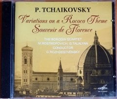 P. TCHAIKOVSKY: ROCOCO VARIATIONS / THE BORODIN QUARTET, M. ROSTROPOVICH, G. TALALYAN, G. ROZHDESTVENSKY (2007) - CD 2.EL