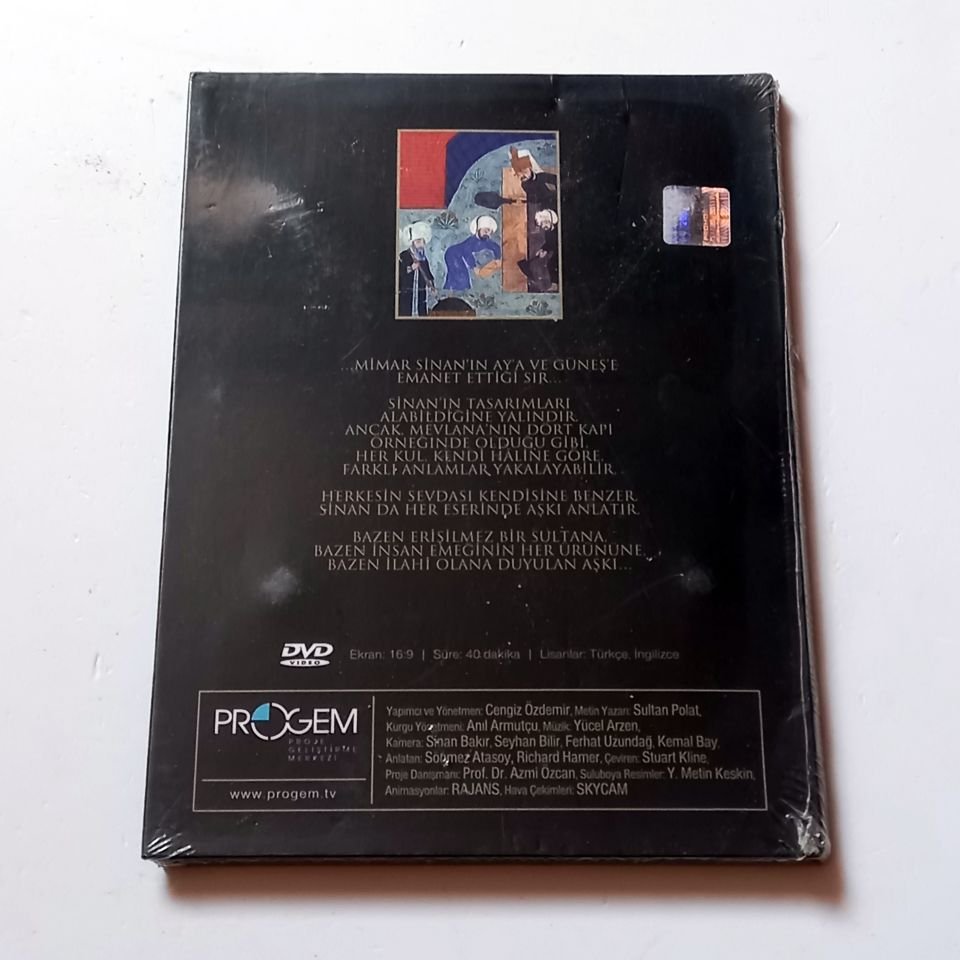MİMARİ VE AŞK - BELGESEL - YÖN.: CENGİZ ÖZDEMİR - DVD AMBALAJINDA SIFIR