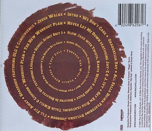 KANYE WEST - THE COLLEGE DROPOUT (2004) - CD REISSUE AMBALAJINDA SIFIR