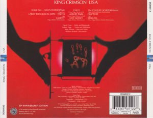 KING CRIMSON –  USA (1975) - HDCD 30TH ANNIVERSARY EDITION SIFIR
