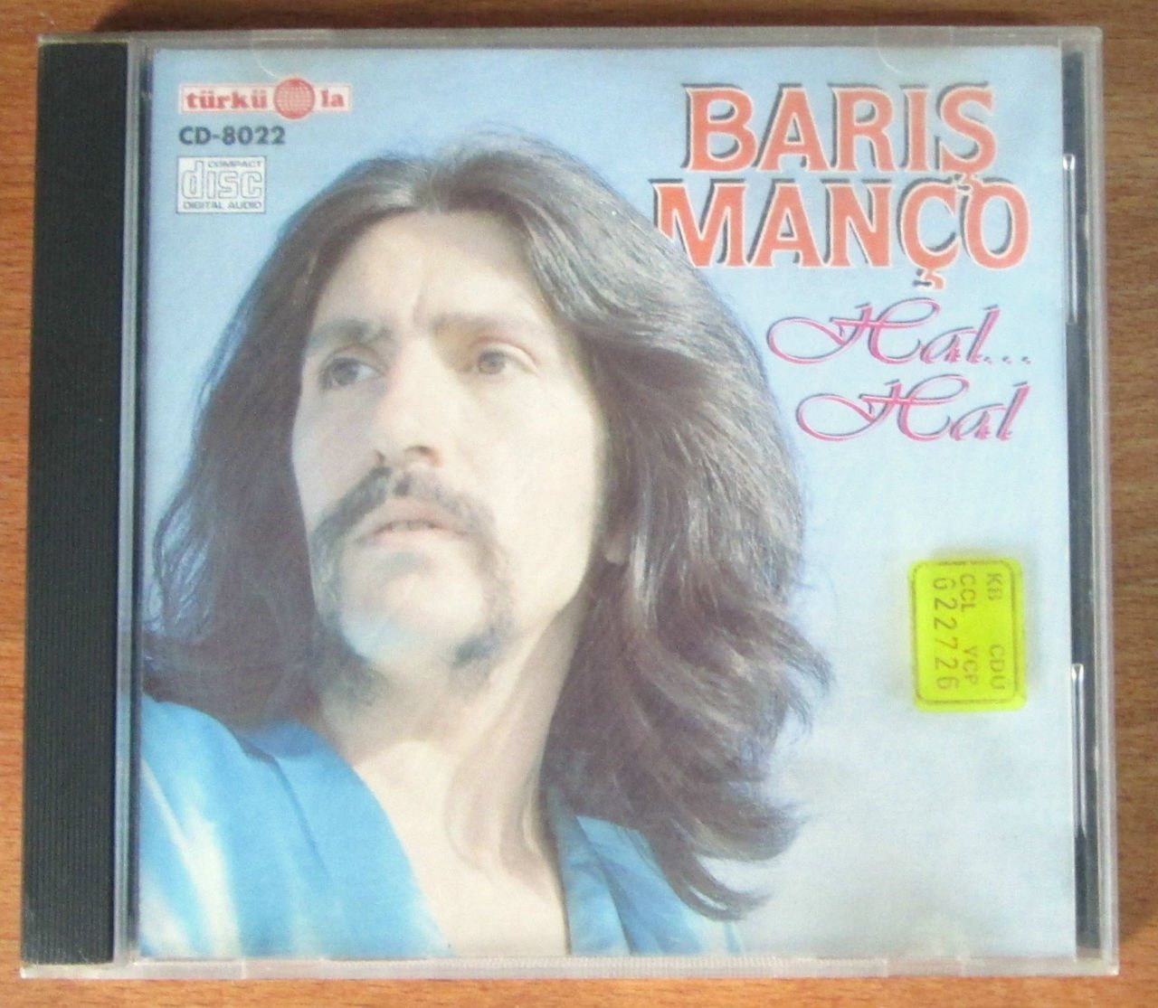 BARIŞ MANÇO - HAL HAL - TÜRKÜOLA İB CD 2.EL