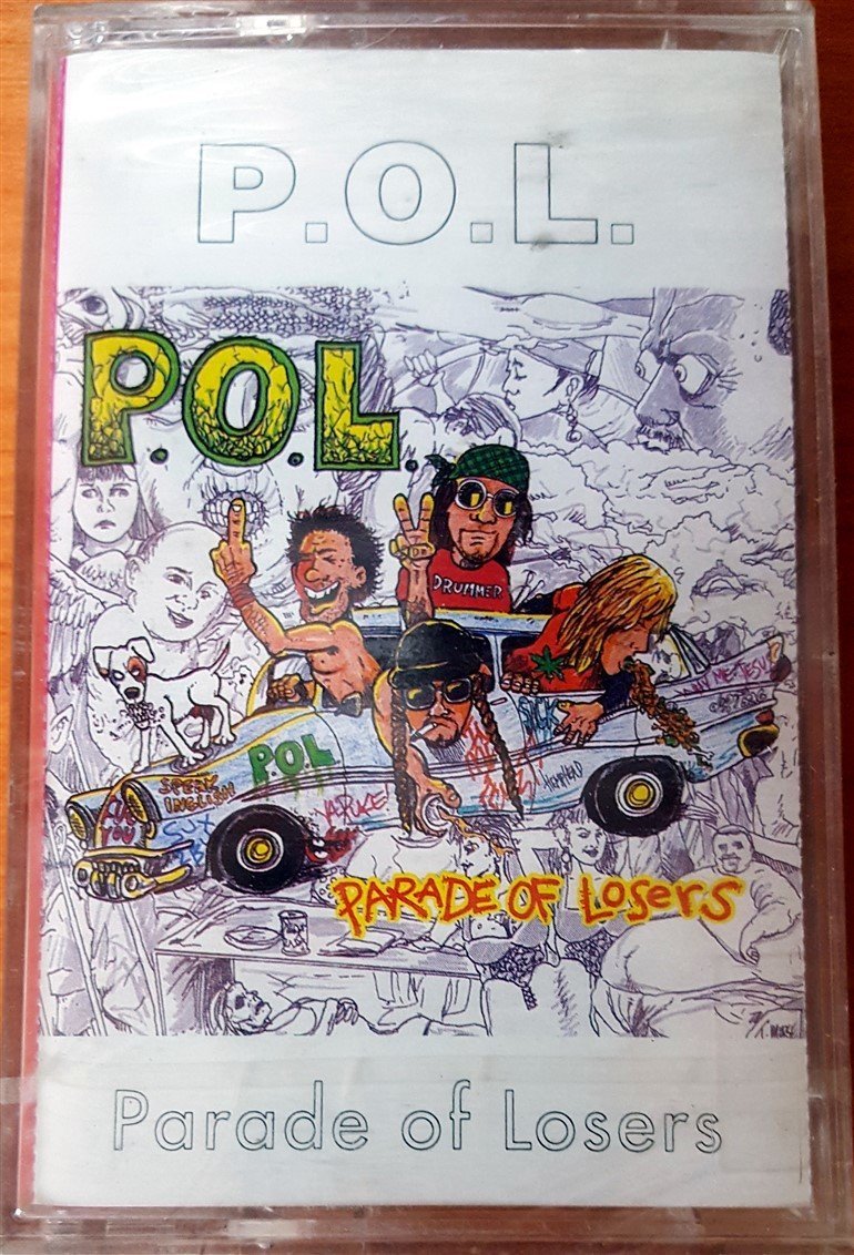 P.O.L. - PARADE OF LOSERS (1995) RAKS CASSETTE MADE IN TURKEY ''NEW''