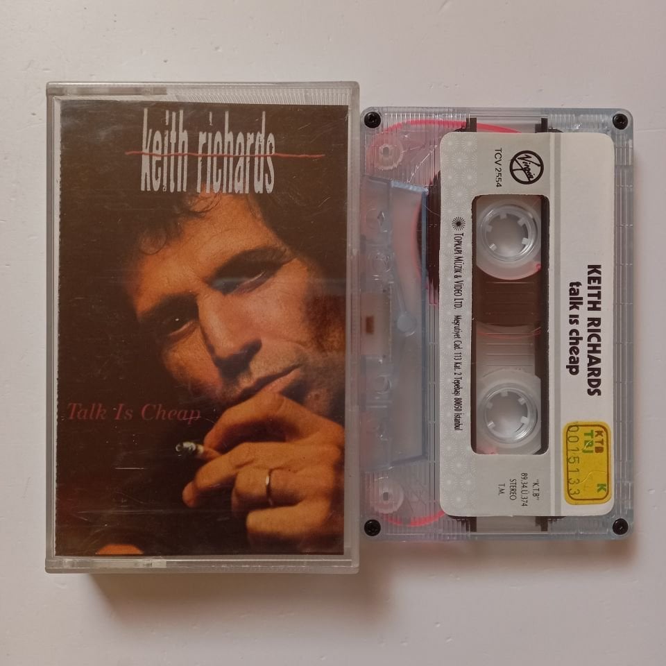 KEITH RICHARDS - TALK IS CHEAP (1989) - KASET 2.EL