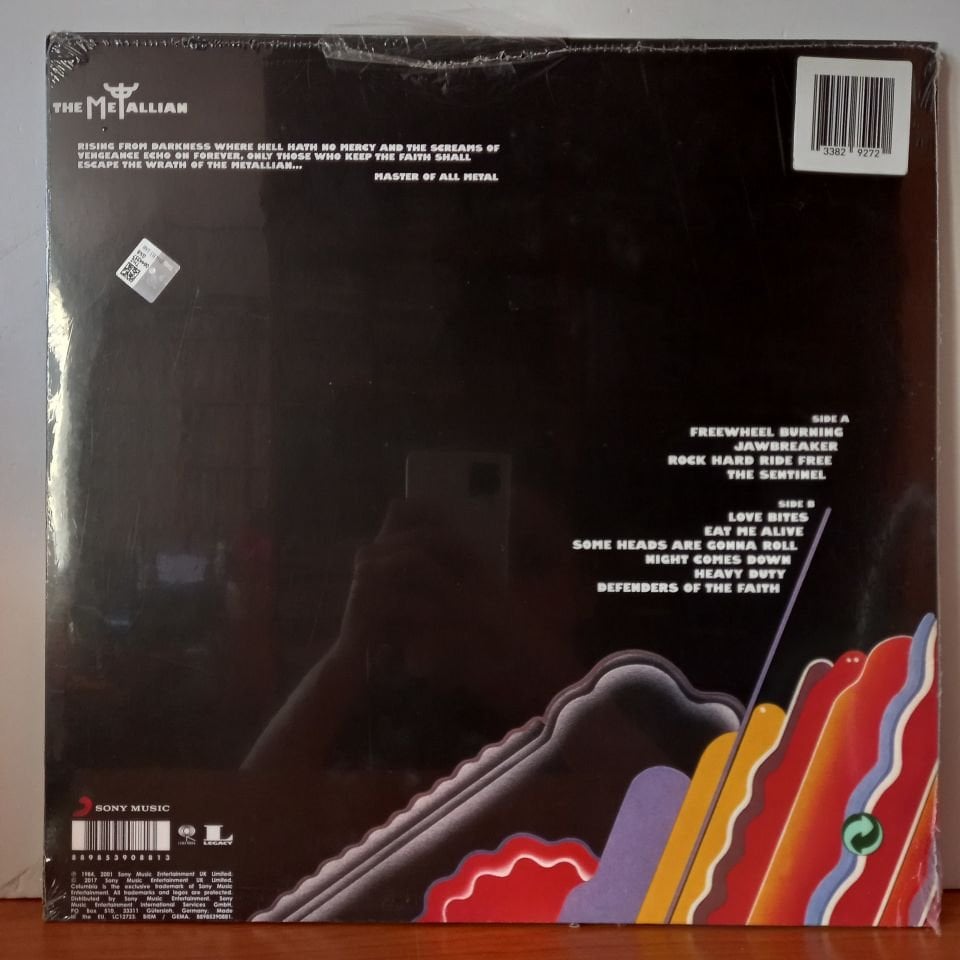 JUDAS PRIEST – DEFENDERS OF THE FAITH (1984) - LP 2017 EDITION SIFIR PLAK