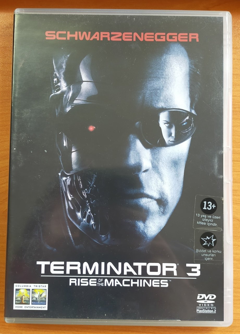 TERMINATOR 3 RISE OF THE MACHINES - TERMİNATÖR 3 MAKİNELERİN YÜKSELİŞİ - ARNOLD SCHWARZENEGGER - 2 DVD SPECIAL EDITION 2.EL