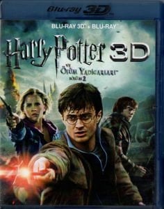 HARRY POTTER AND THE DEATHLY HALLOWS PART 2 - ÖLÜM YADİGARLARI 2 - 2 DİSK BLURAY + 3D - 2.EL