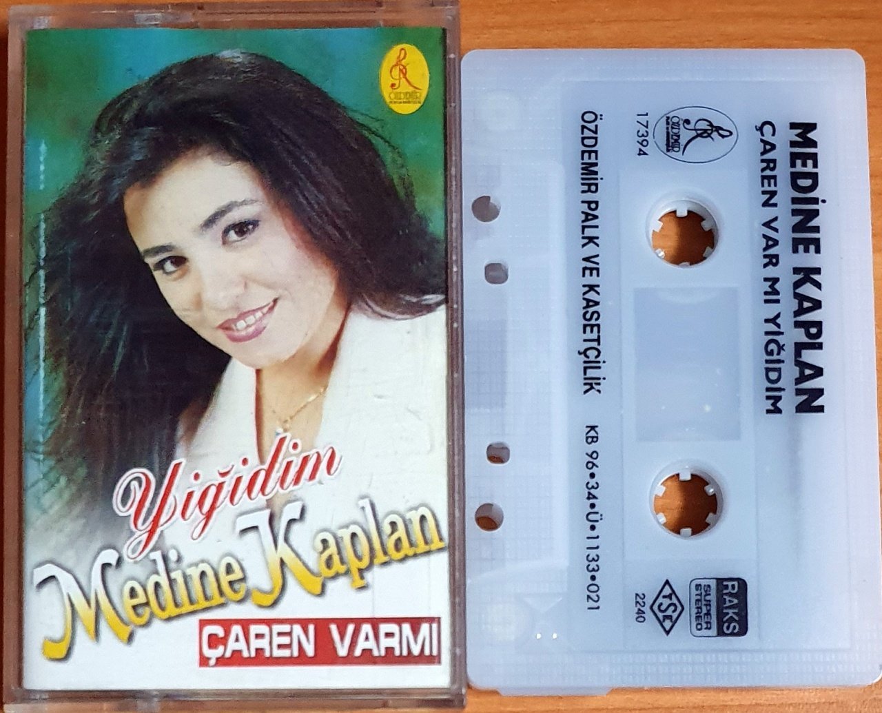 MEDİNE KAPLAN - YİĞİDİM / ÇAREN VARMI (1996) - KASET ÖZDEMİR 2.EL