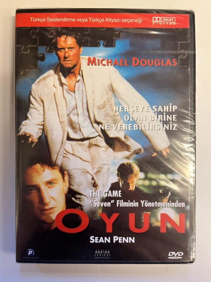 THE GAME - OYUN - MICHAEL DOUGLAS - DAVID FINCHER - DVD AMBALAJINDA SIFIR