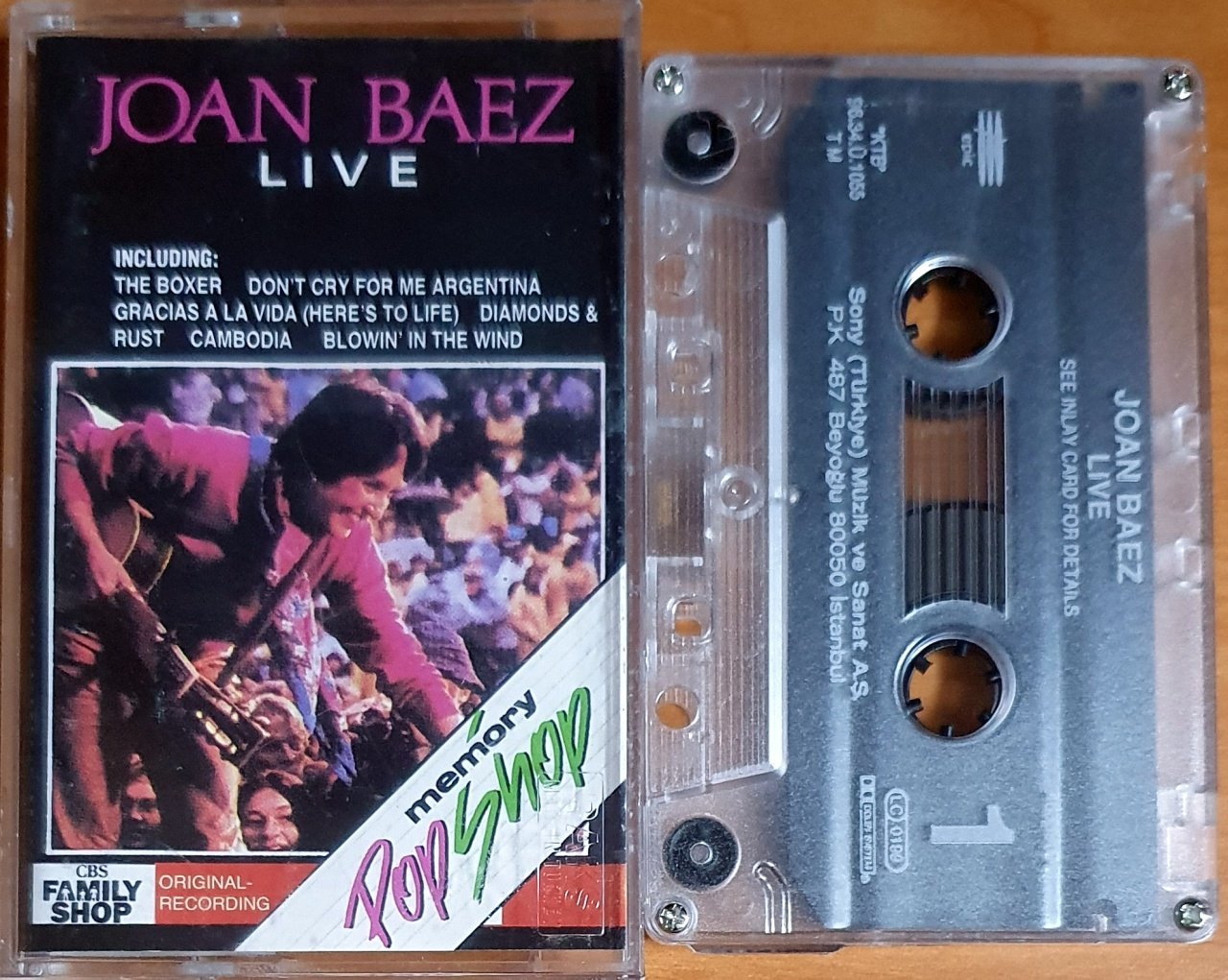 JOAN BAEZ - LIVE - KASET 2.EL