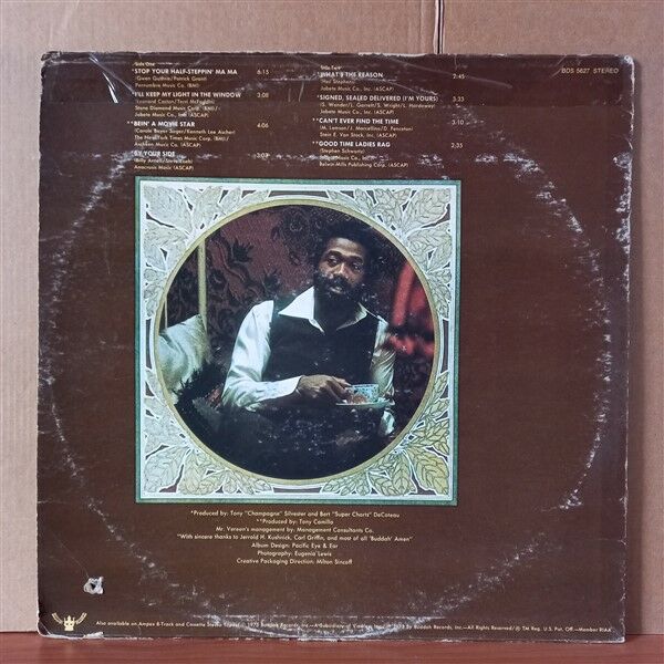 BEN VEREEN – OFF-STAGE (1975) - LP 2.EL PLAK